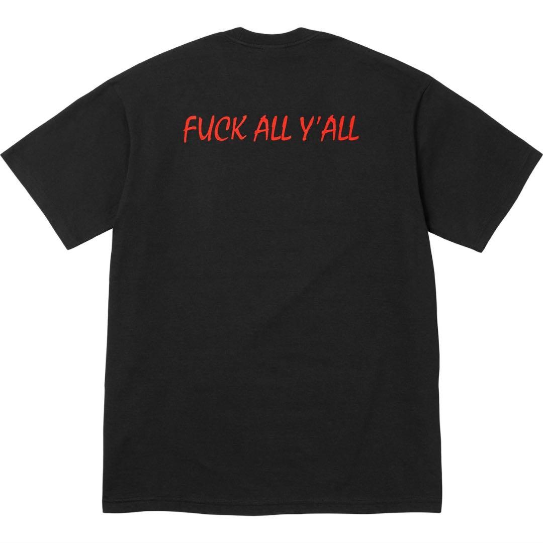 SUPREME Split Tee ブラック Tシャツ