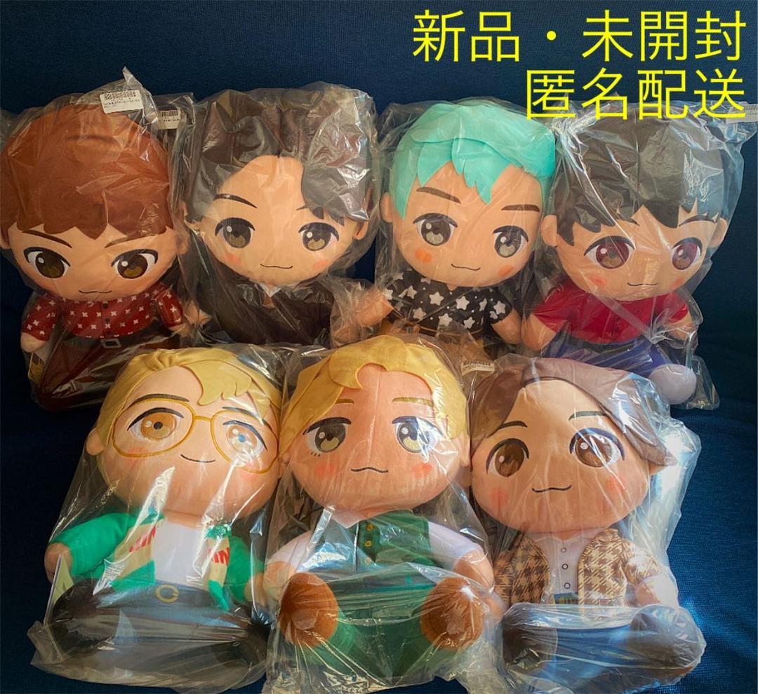 TinyTAN BTS メガジャンボ おすわり ぬいぐるみ フル　コンプ　セット