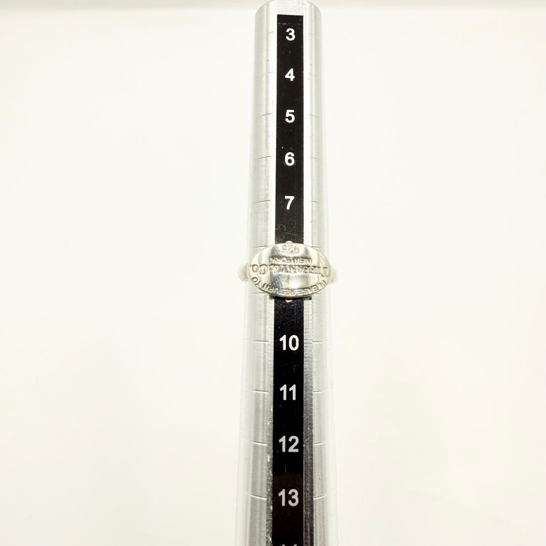 Tiffany ティファニー リターントゥ オーバルタグ リング　8.5号　SV