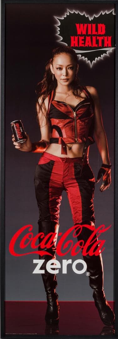 安室奈美恵 コカコーラ ゼロ 等身大ポスター 非売品　未使用