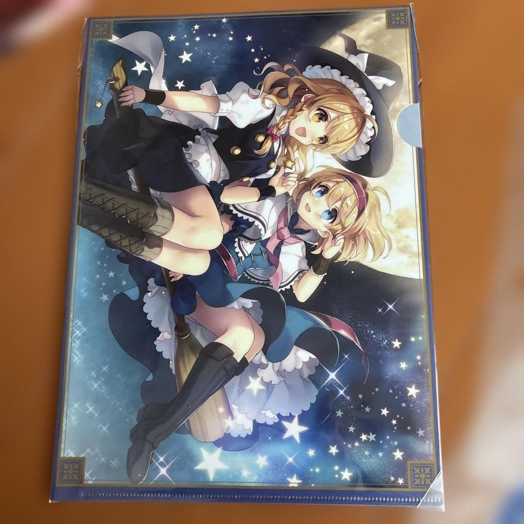 東方Project アリス　霊夢　クリアファイル　アクリルキーホルダー　まとめ売