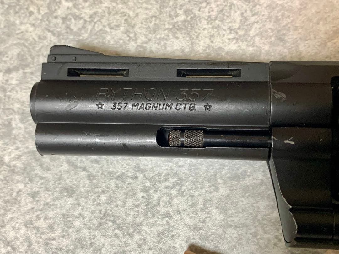 東京マルイ コルトパイソン 4インチ カスタム ガスガン リアルカート