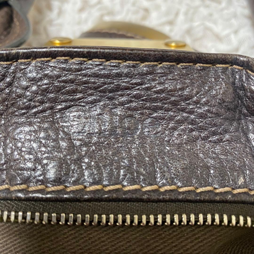 Chloe クロエ　パディントンバッグ　南京錠　ブラウン y2k ダークブラウン