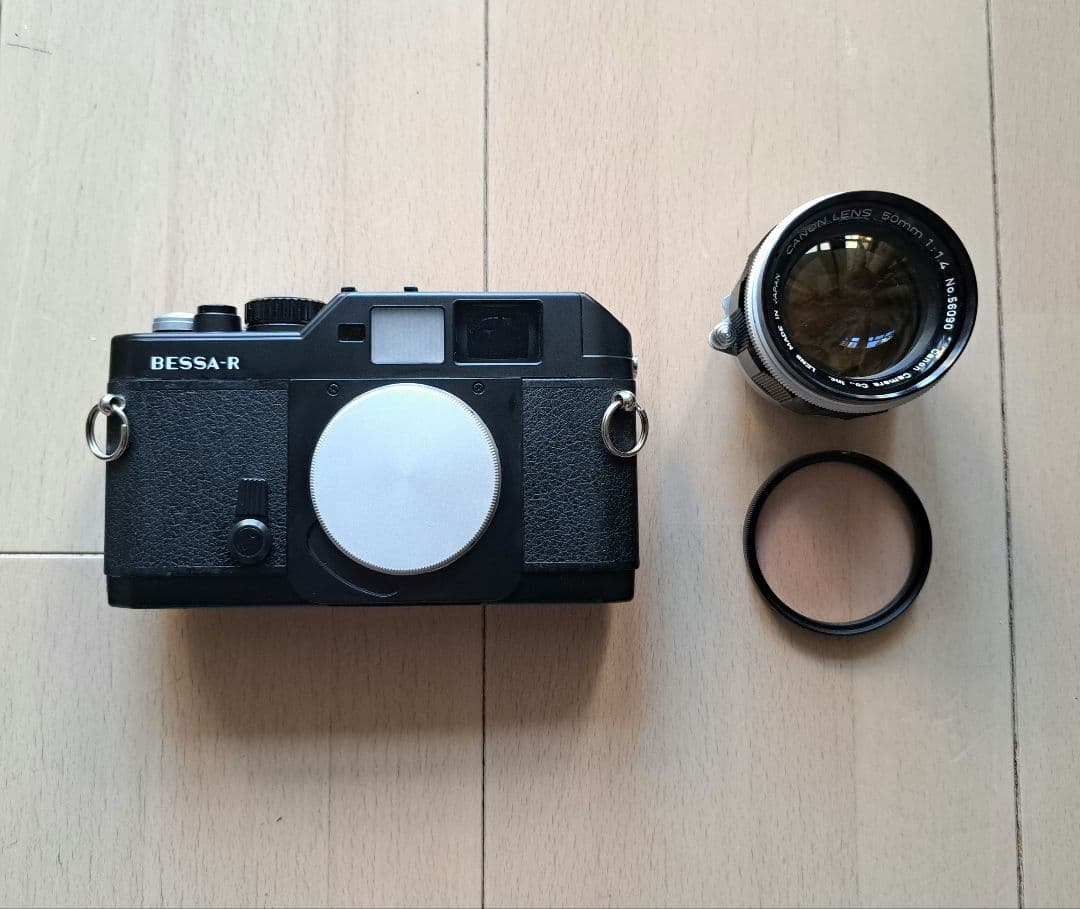美品 Voigtlander BESSA R+Canon 50mm f1.4