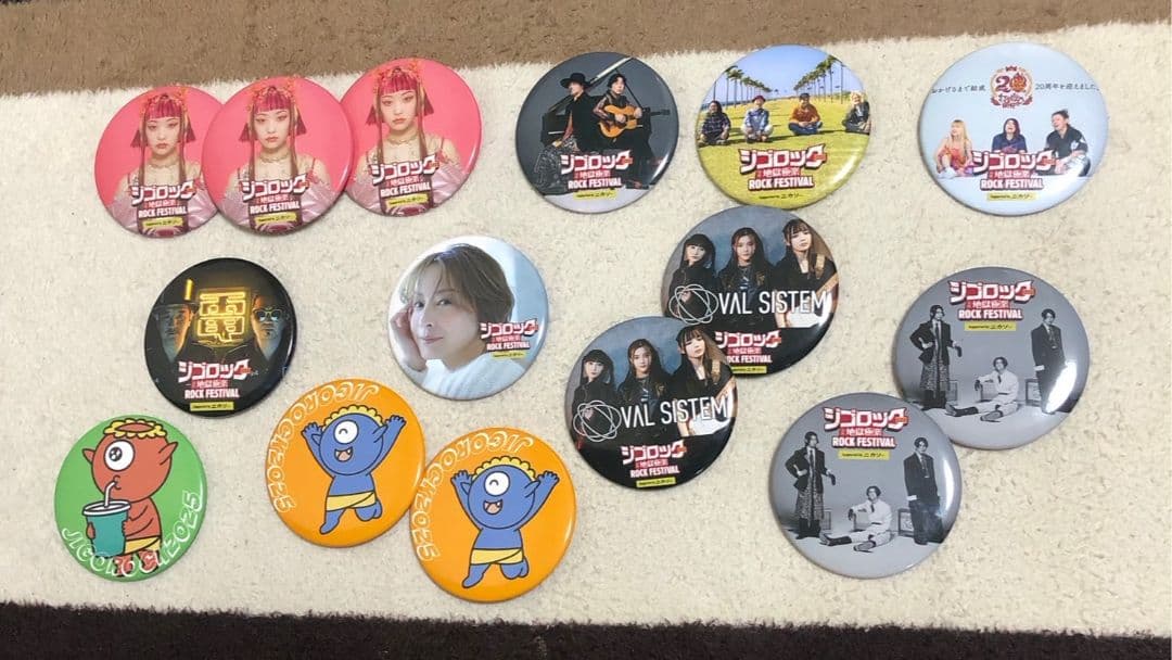 ジゴロック 2025　缶バッチ(缶バッジ)