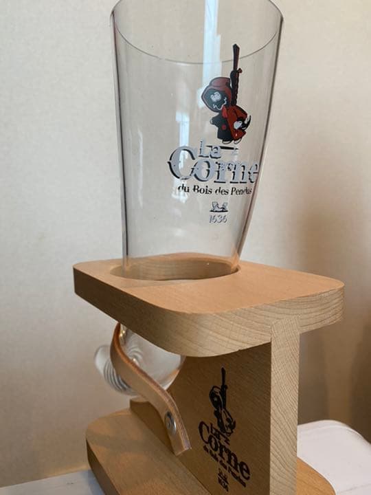 ベルギービール　ラ　コルネ　専用グラス