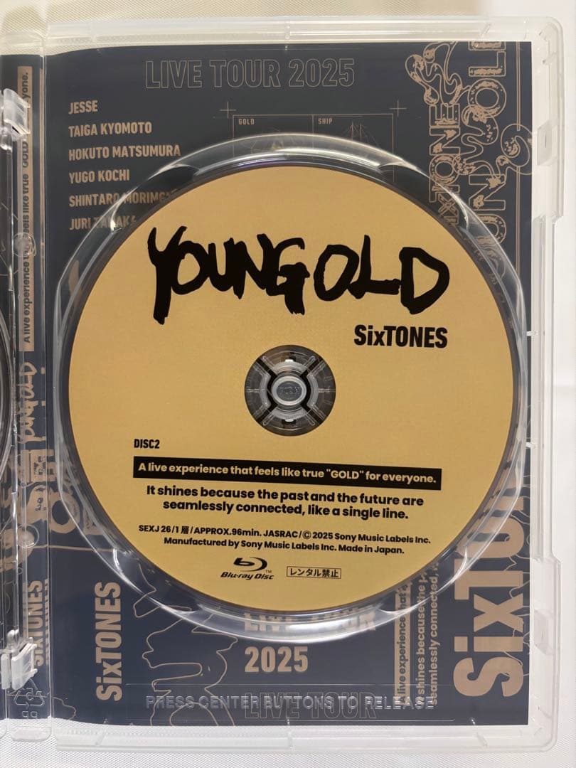 SixTONES「慣声の法則 in DOME」「VVS」「YOUNG OLD」