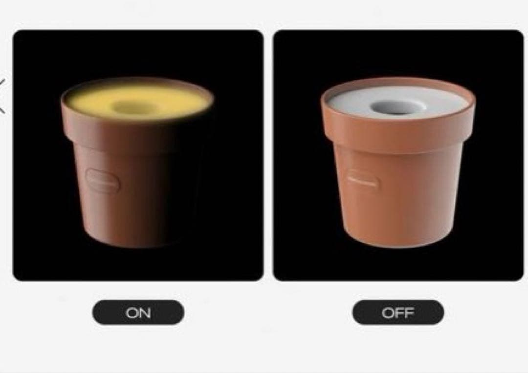 G-DRAGON Ubermensch 展示会　ペンライト　クレードル　鉢植