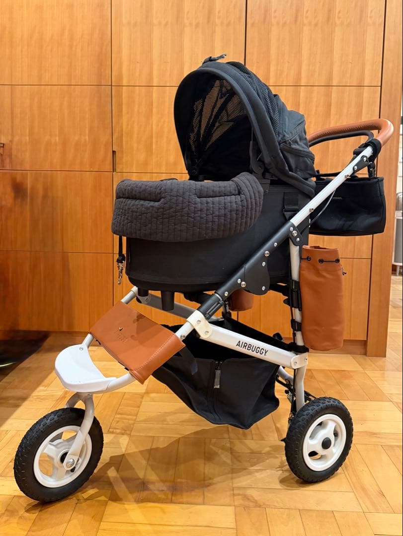 AIRBUGGY ブラック ✖️ホワイト　ドーム3プレミアム カスタム