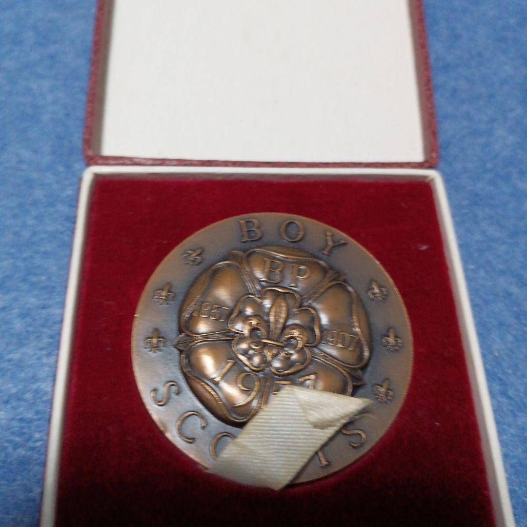 希少メダル　BP生誕100周年 ボーイスカウト 1957年 メダル
