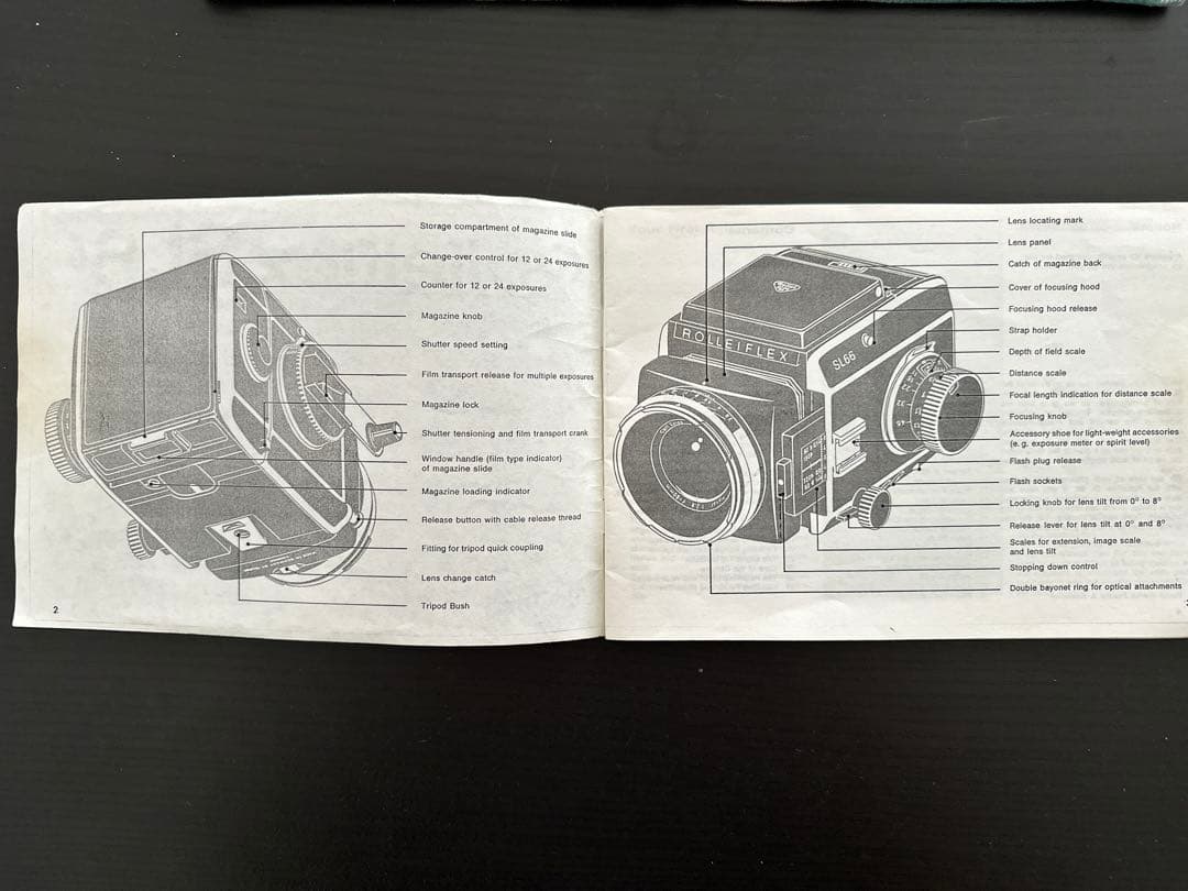 Rolleiflex SL66 フィルムカメラ