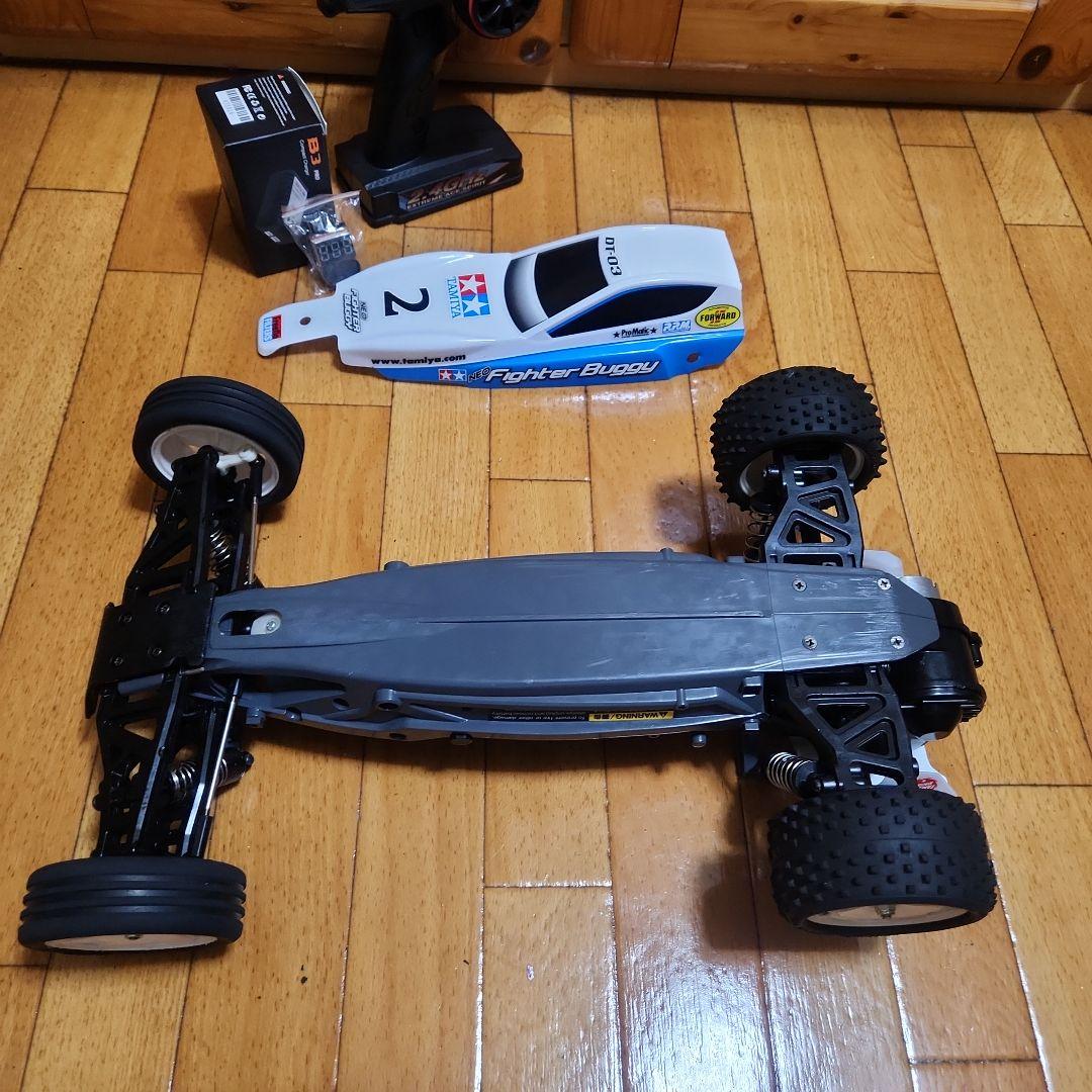 タミヤ バギー フルセット　ネオマイフロッグ　ボディ　DT-03　　TAMIYA