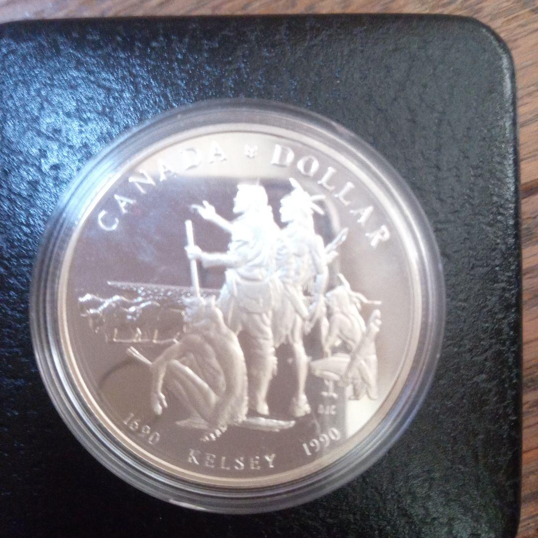 カナダエリザベス銀貨新品4枚