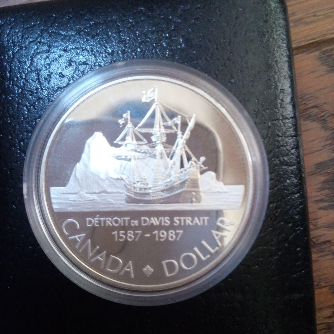 カナダエリザベス銀貨新品4枚