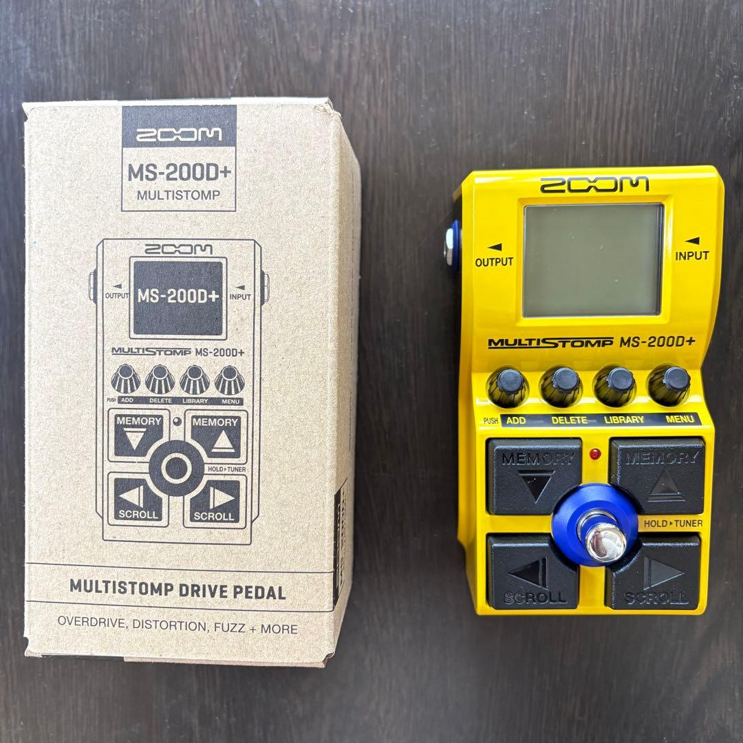 ZOOM MS-200D+ マルチストンプ