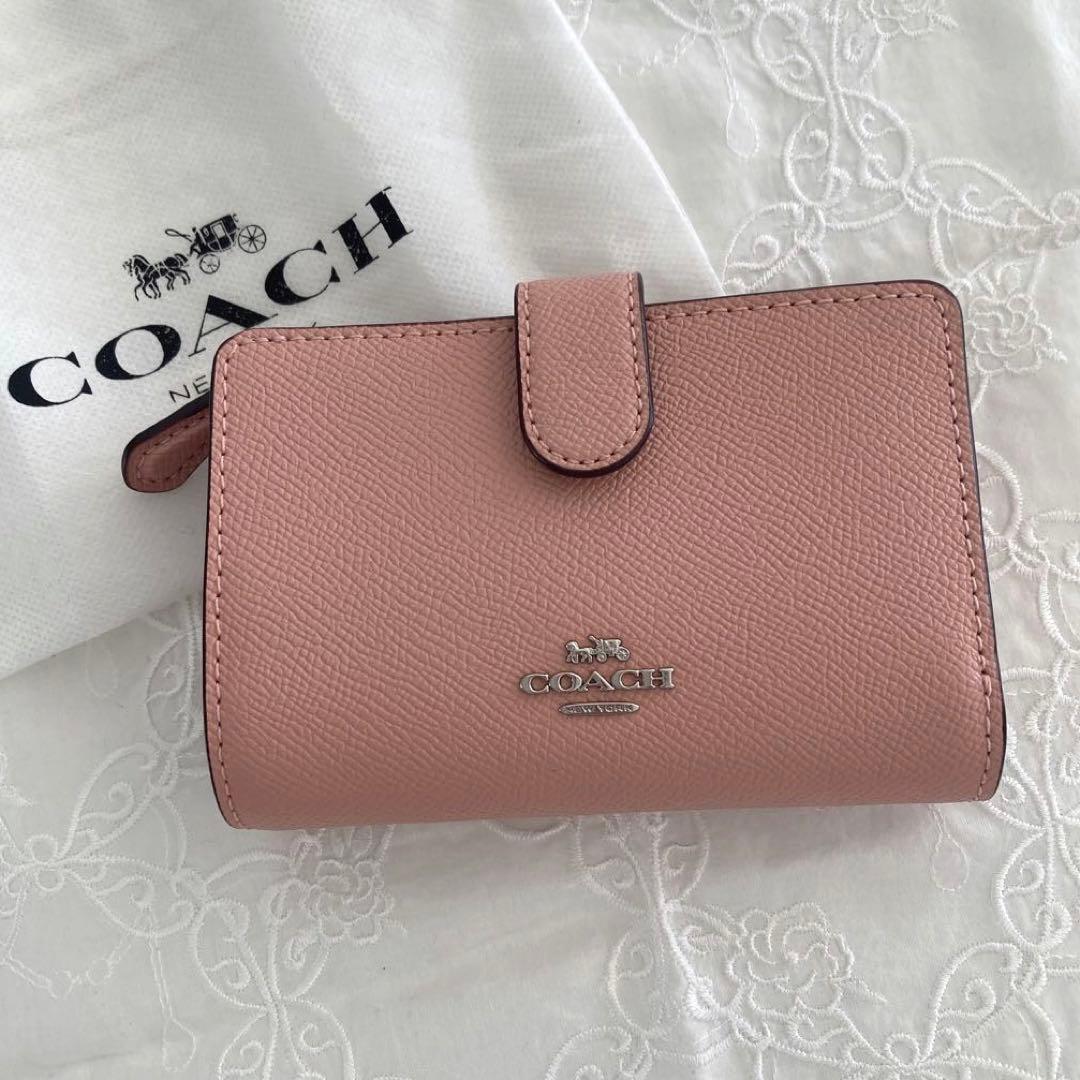 （専用出品）　COACH　コーチ　二つ折り　財布 保存袋付き