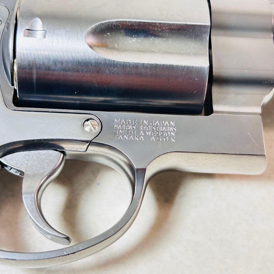 タナカ S&W M500 ステンレス 8インチ ガスリボルバー 6mm