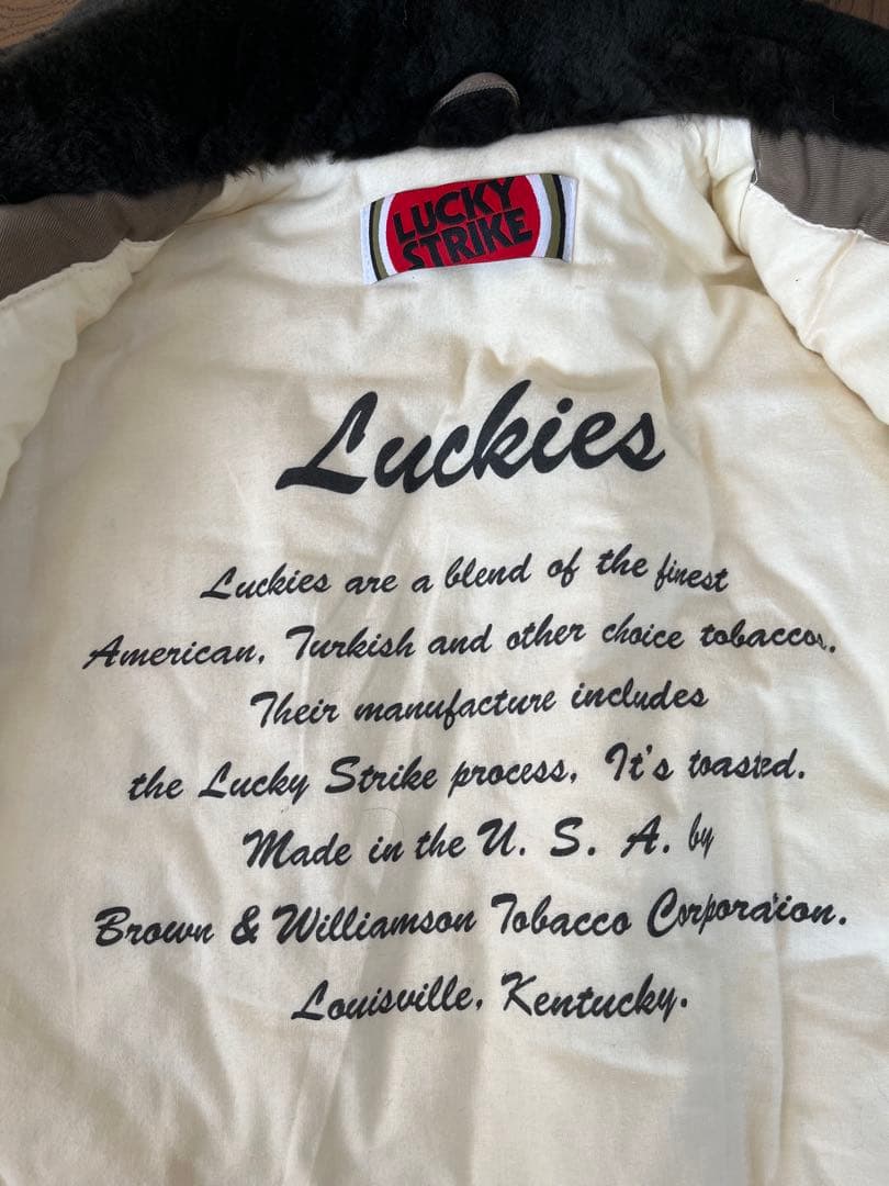 LUCKY STRIKE フライトジャケット 非売品