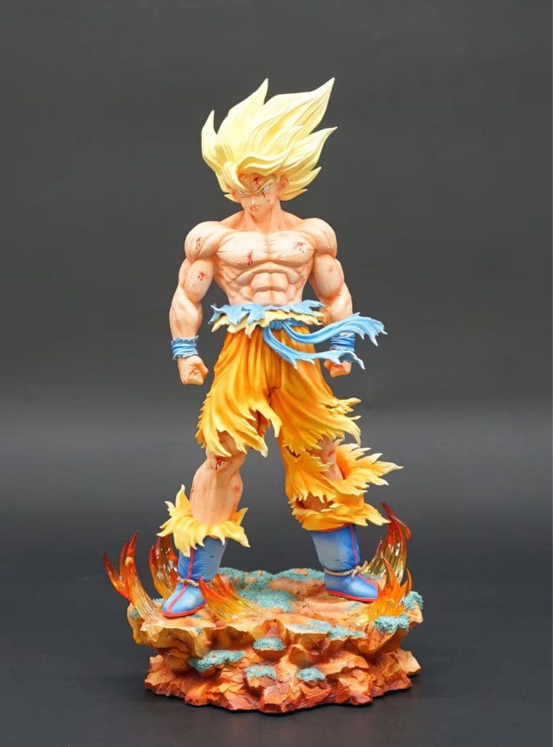 ドラゴンボール 孫悟空 ガレキ ガレージキット スタチューX②⑤④