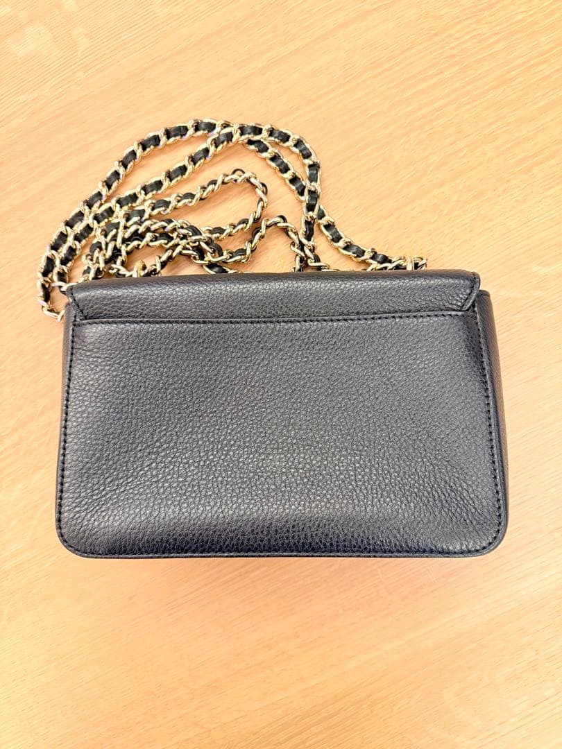 極美品 トリーバーチ ブリテン ショルダーバッグ 2way チェーン ブラック