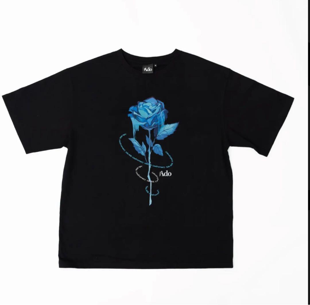 Ado 5thPOPUP ブルーローズTシャツ　Mサイズ