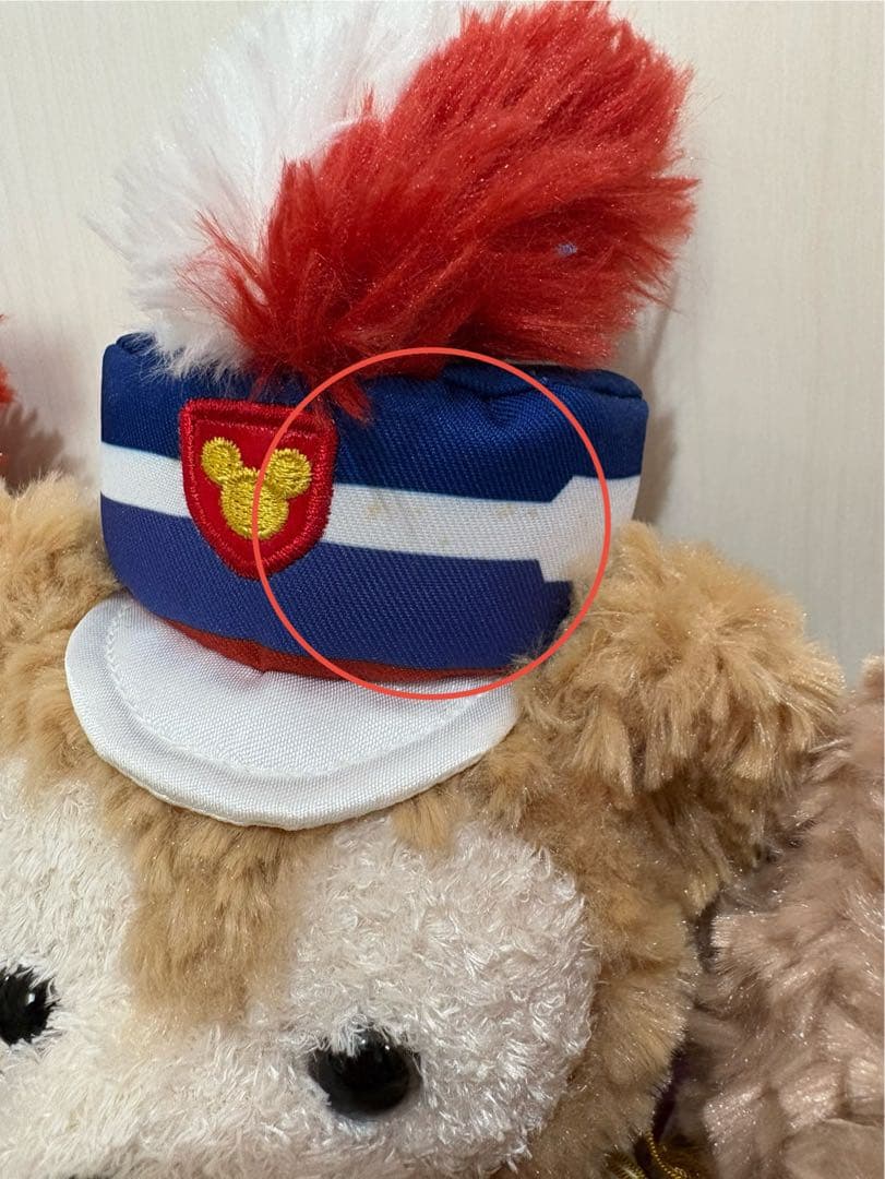 ダッフィーフレンズ　マーチングファン　SSぬいぐるみ　4体セット