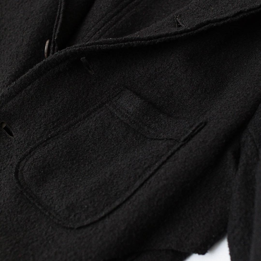 The Viridi-anne 圧縮ウールジャケット　ブラック サイズ2