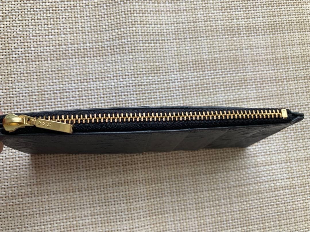 aoneco がま口　長財布　小銭入れ&カードケース付き