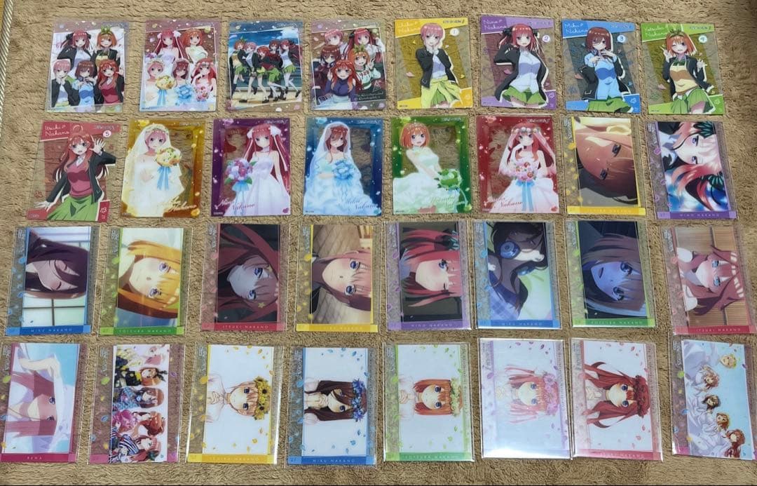 五等分の花嫁ウエハース　メタルカードコレクション　過去弾コンプリート