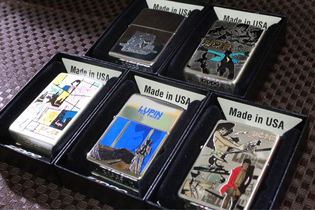 ルパン三世 50周年 記念 ジッポ セット 激レア ZIPPO ルパンジッポ