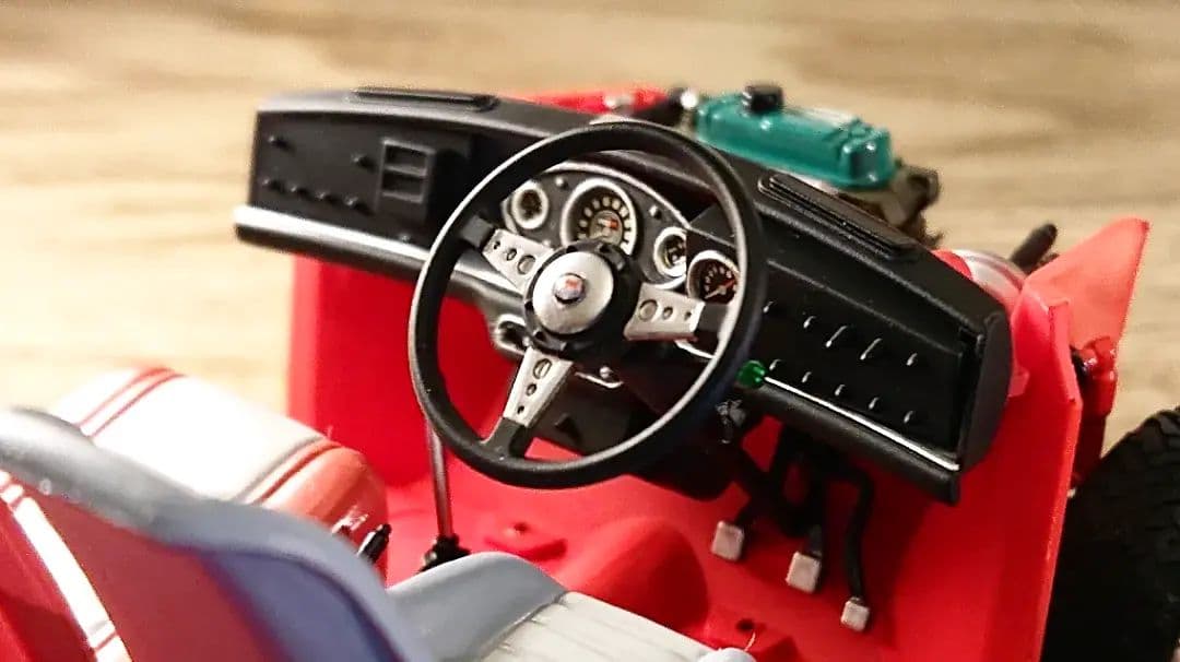 タミヤ モーリス ミニクーパー モンテカルロ ラリー プラモデル 完成品