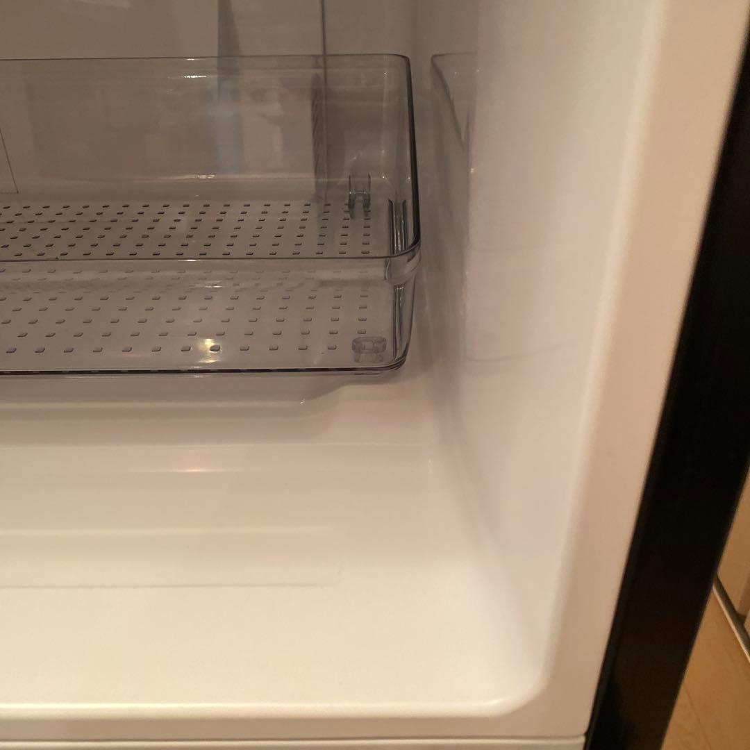 【超美品】SHARP ブラック冷蔵庫　SJ-D15K-H 2024年製152L