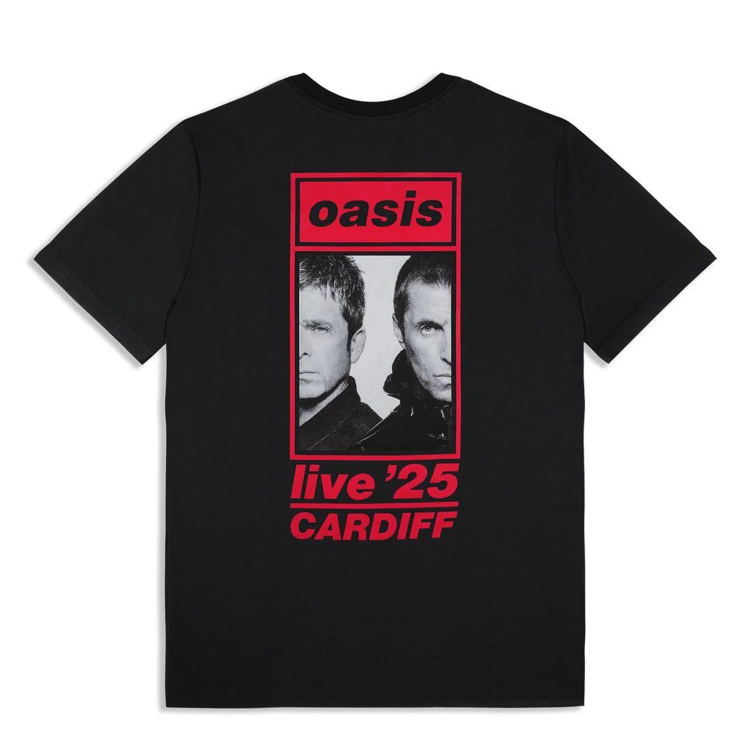 oasis ライブTシャツ CARDIFF 2025カーディフ