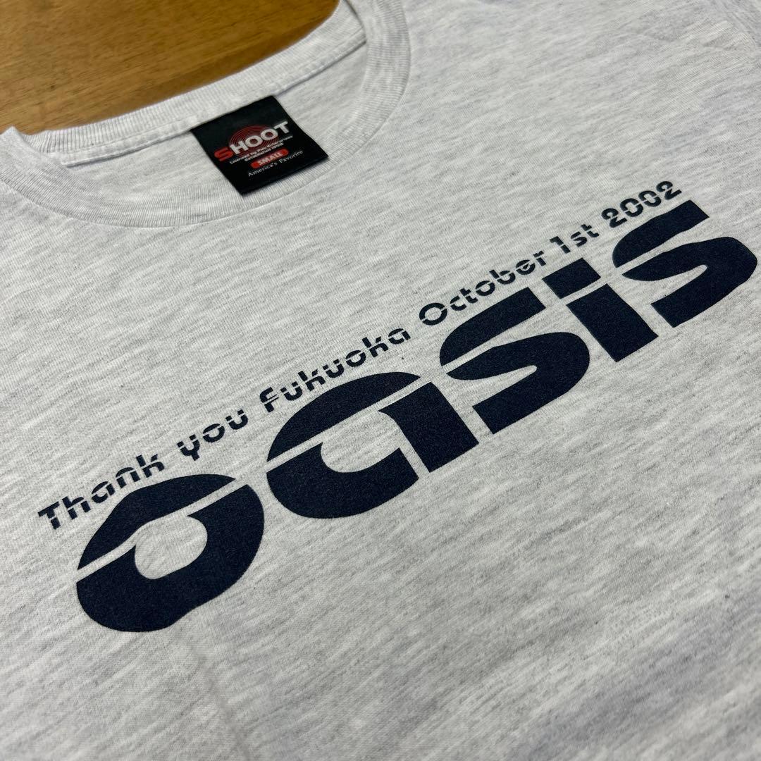 【超希少品　オアシス2002年伝説の福岡会場限定Tシャツ】