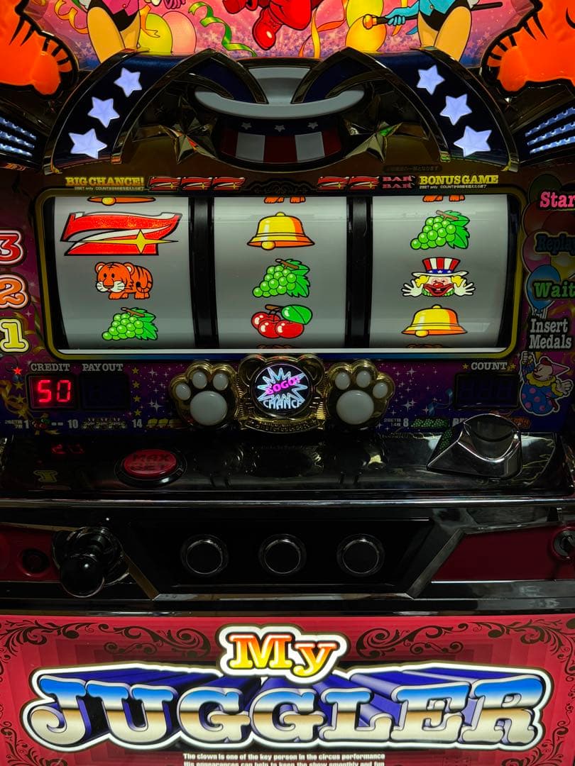 マイジャグラー5 実機　【4点セット】　 値引き交渉歓迎