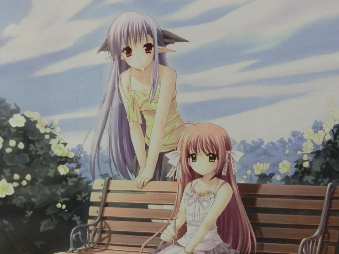 【美品】SHUFFLE〜MEMORYS／西又葵／鈴平ひろ／版画／ミクスドメディア