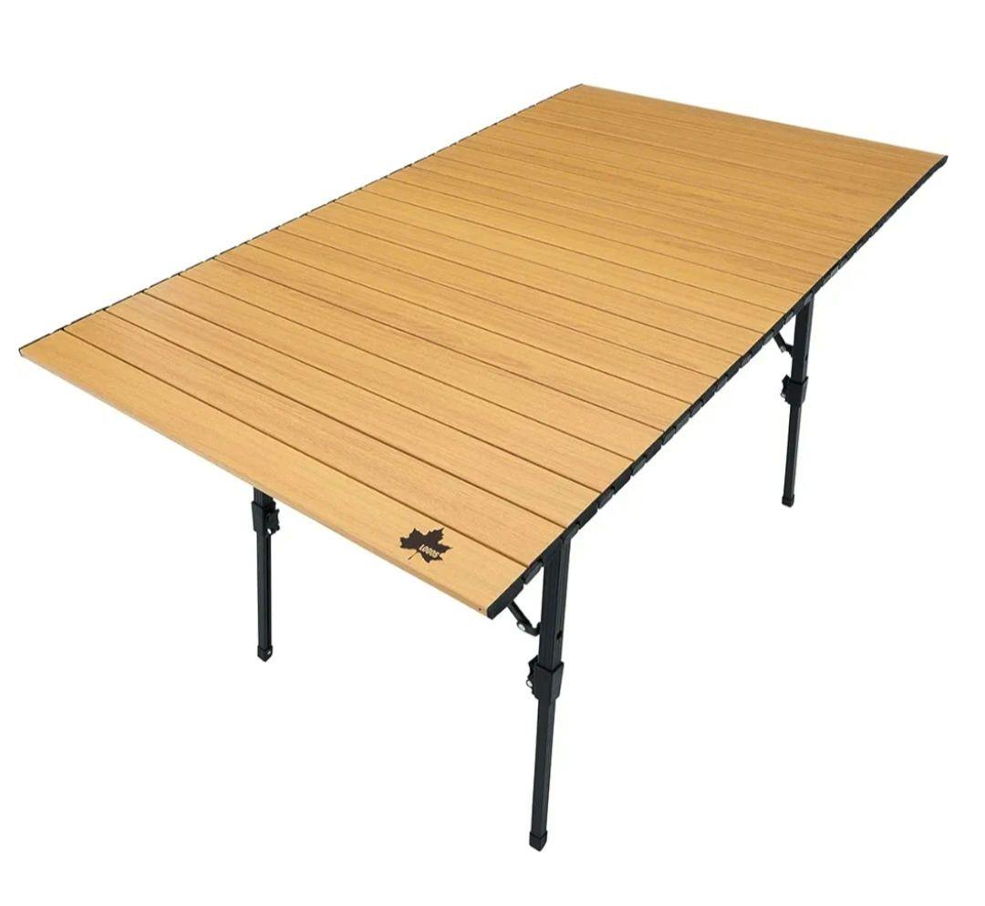 かずまりちゃん様【未使用】ロゴス　丸洗い　ウッディ　オートテーブル