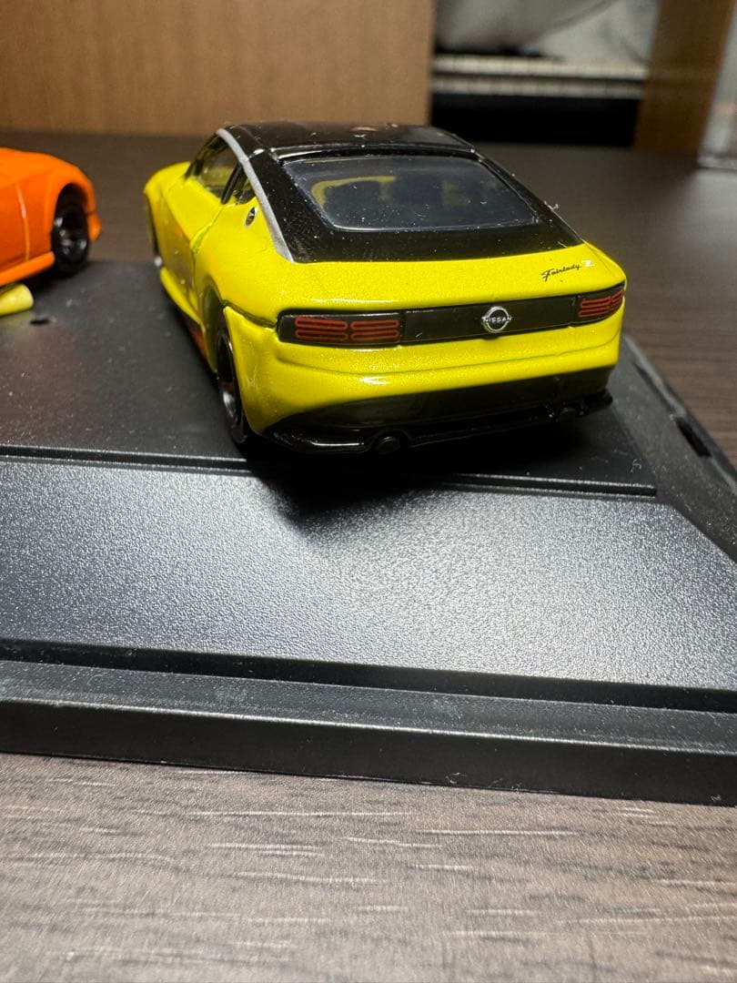 rz 34 トミカ3台セット イエロー オレンジ シルバー　オレンジが改造トミカ
