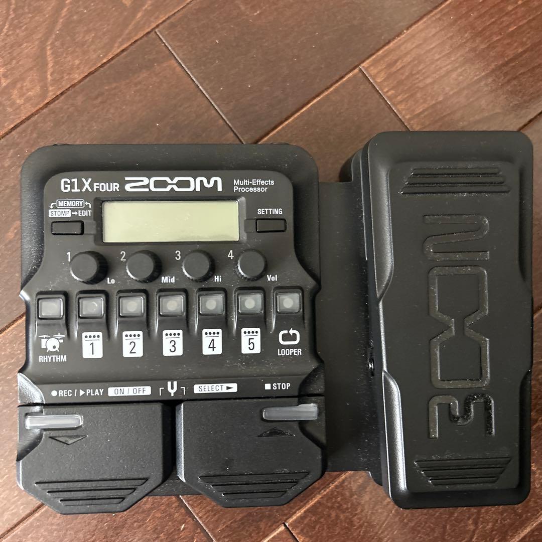 通電確認済ZOOM G1X FOUR マルチエフェクター