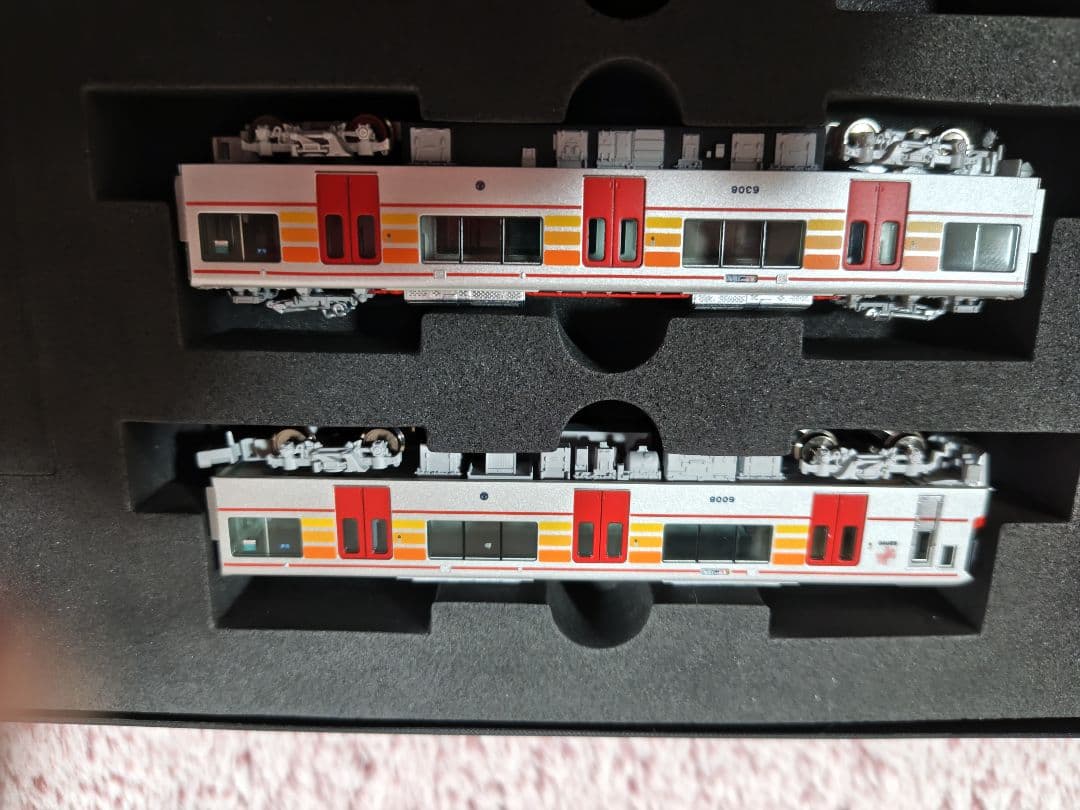 ミサキ　ポポンデッタ6036 山陽電鉄6000系 6両セット　スリーブキズ