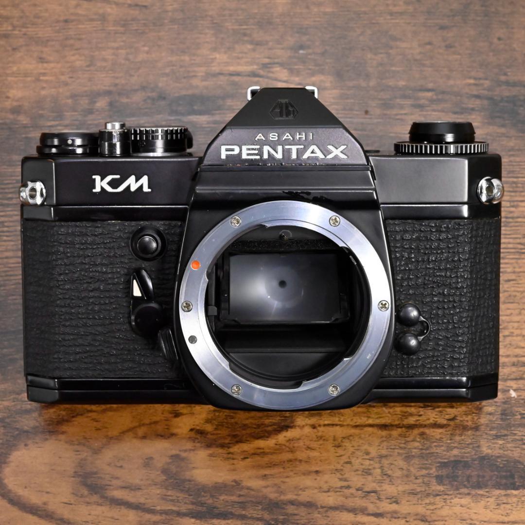 ✧OH済✧PENTAX KMブラックペイント 整備済完動品