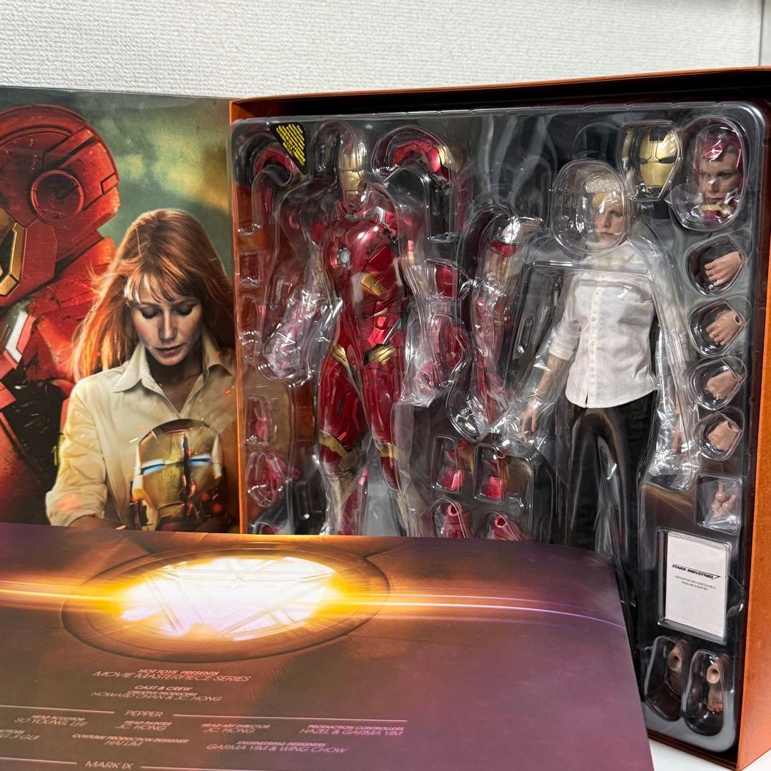 ホットトイズ アイアンマン3 ペッパー・ポッツ & マーク9 未使用品