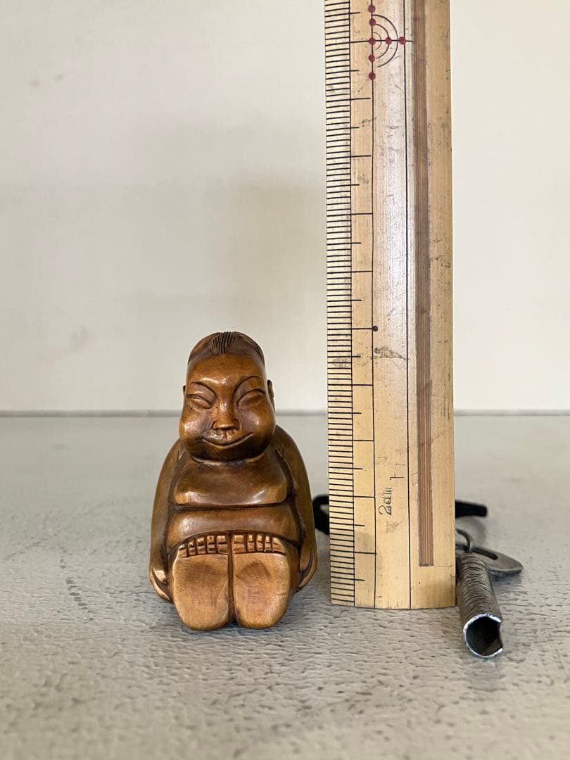 ビリケン　根付　鍵