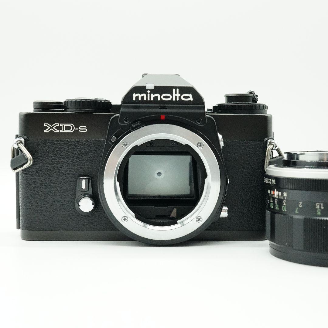 【美品】minolta XD-s AUTO ROKKOR-PF 58/1.4