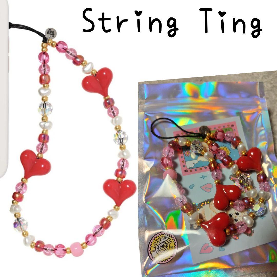 新作 String Ting ストリングティング セーラームーン 赤いハート