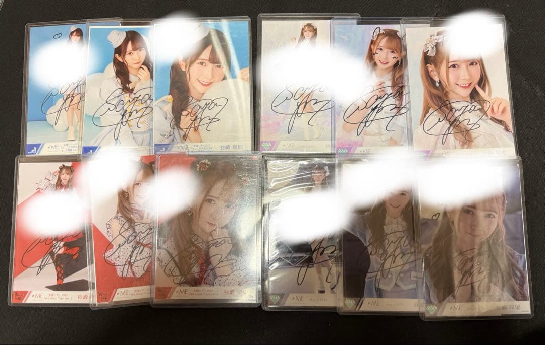 谷崎早耶　直筆　サイン　生写真