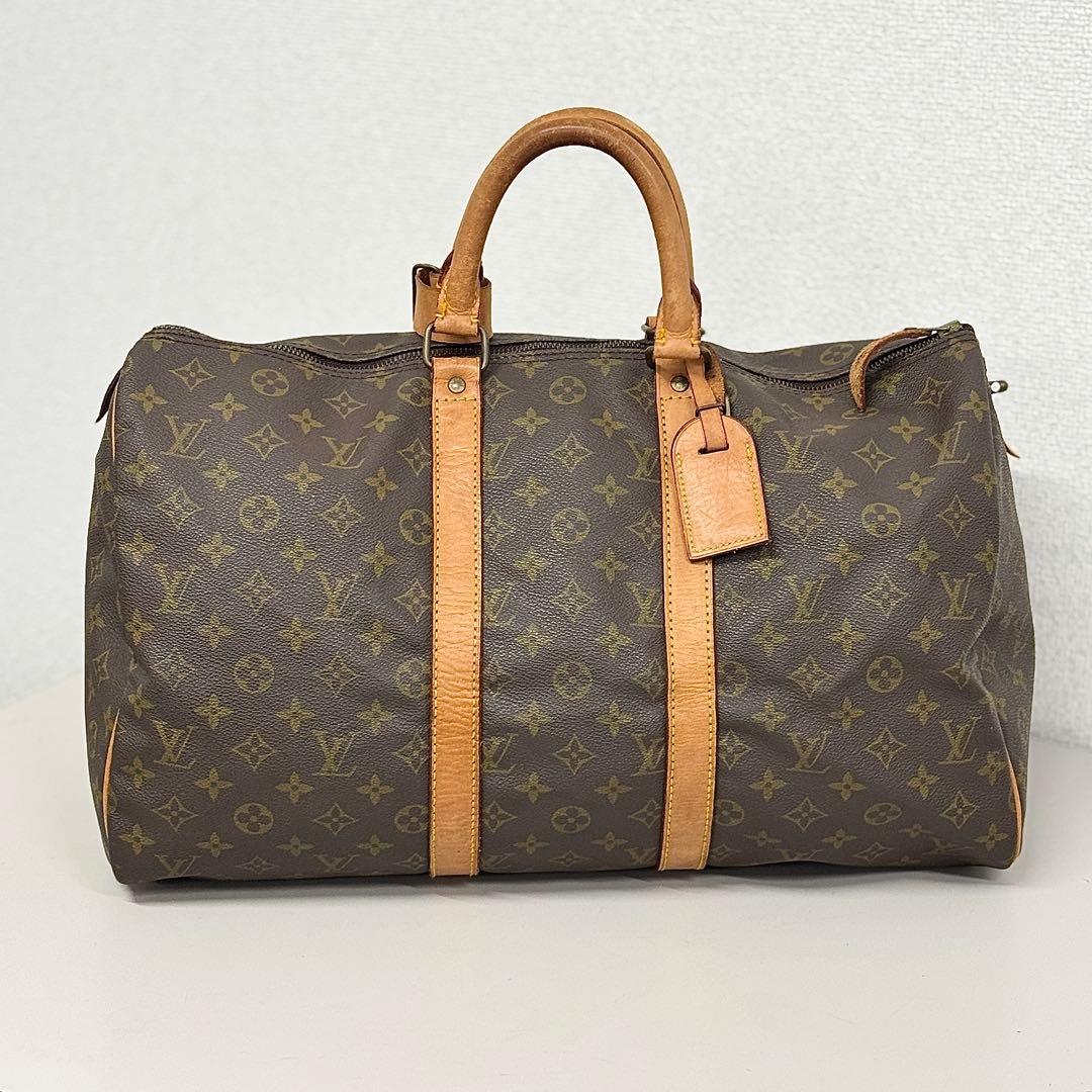 Louis Vuitton ボストンバッグ 中型 ブラウン