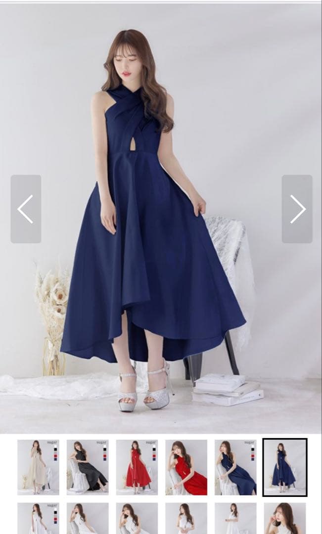 sugar jessica Aラインワンピースマキシ丈キャバドレス【HC03】