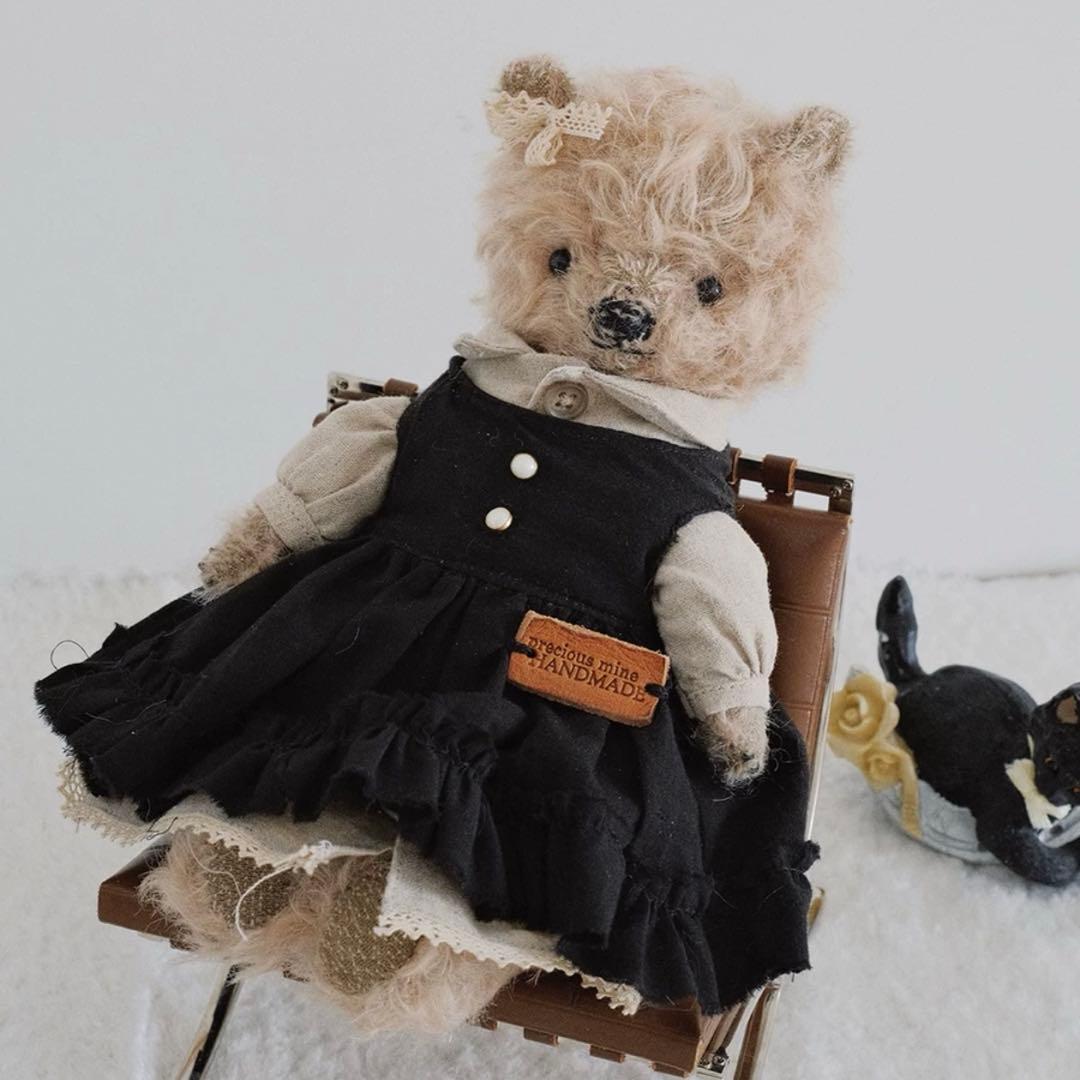 テディベア 優雅な妹くまちゃん ぬいぐるみ アーティストベア 海外作家様 くま