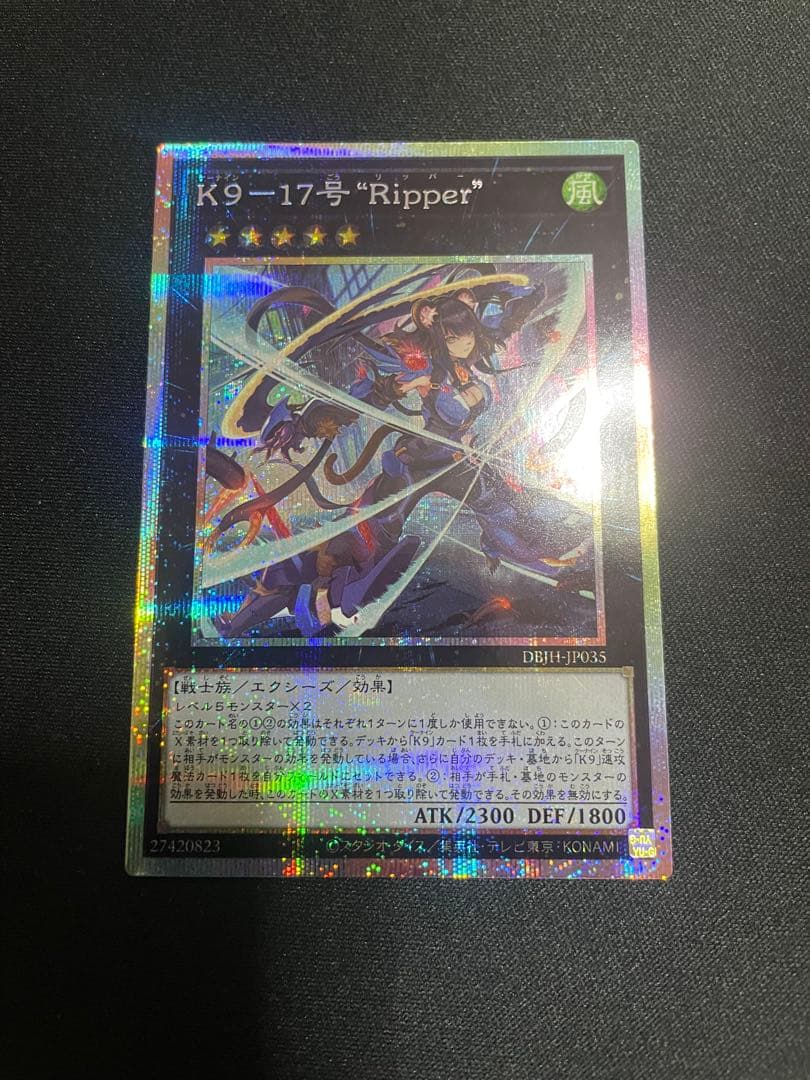 日本版　k9 17号リッパー　25thシークレット